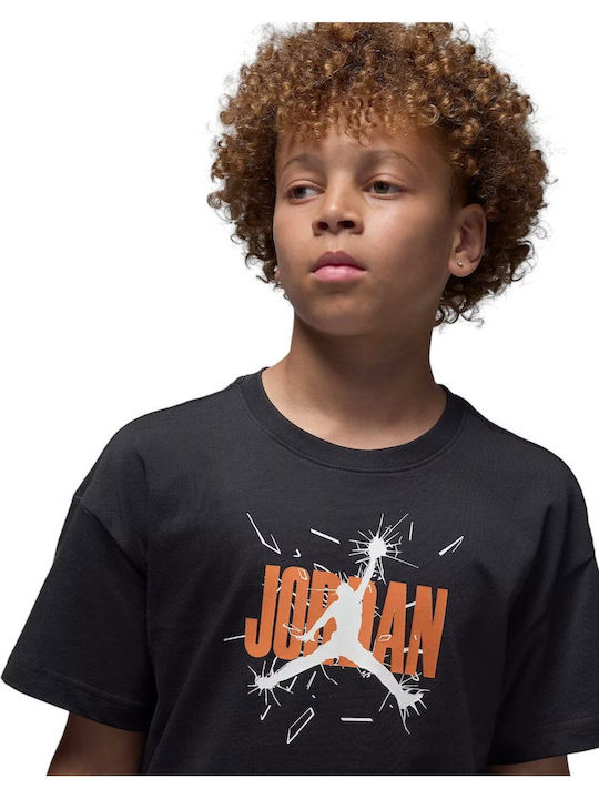 Kinder-T-Shirt Schwarz 85 Shatter