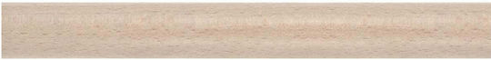 Lemn Bare Pentru Perdele Single Diametru 28mm Lungime 150cm Bej
