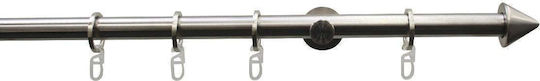 Сгъваема Металик Дървено Щори Единично 100-190см Optic