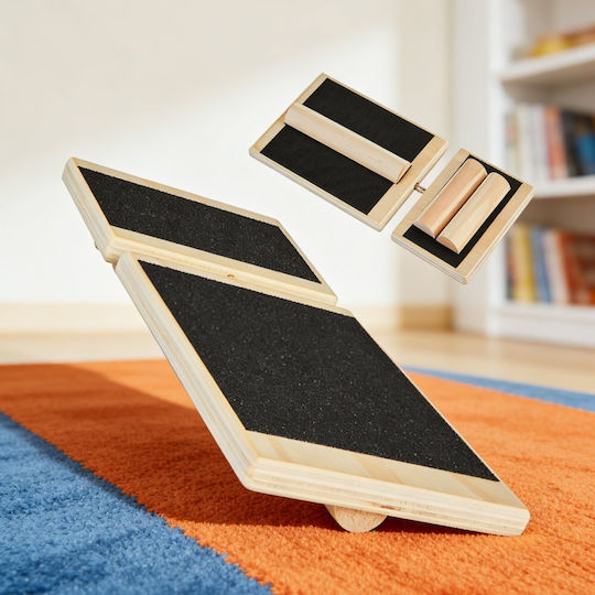 Vevor Black Balance Board 11.8x5.5x3cm