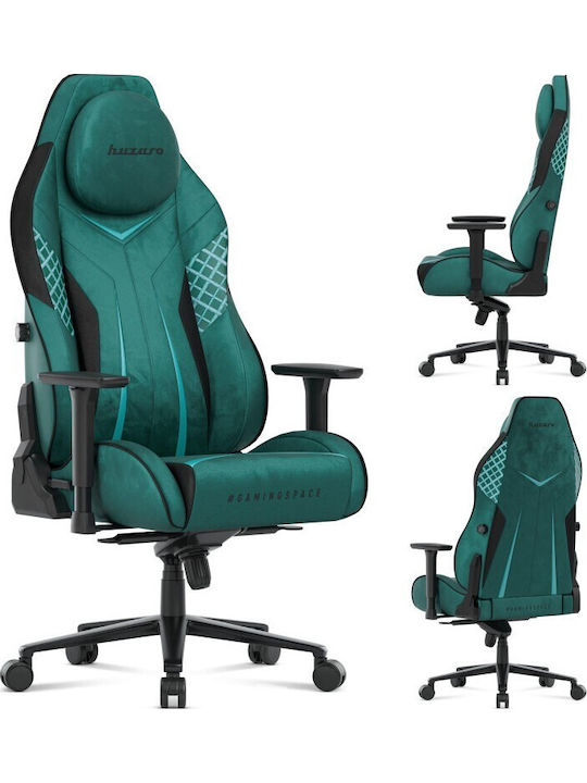 Huzaro Force 8.3 Fabric Gaming Chair with Adjustable Arms Green
