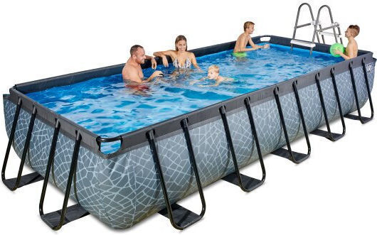 Exit Toys Басейн PVC с метална рамка 540x250x100см Сив