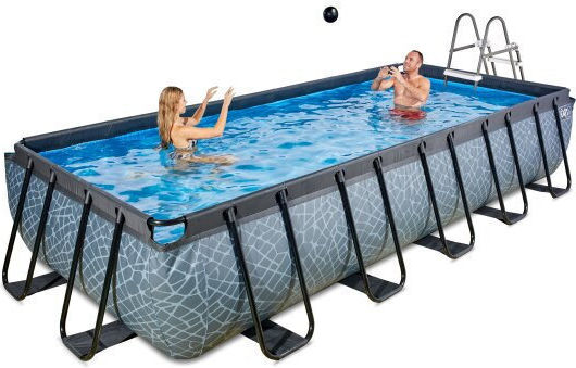Exit Toys Басейн PVC с метална рамка 540x250x100см Сив