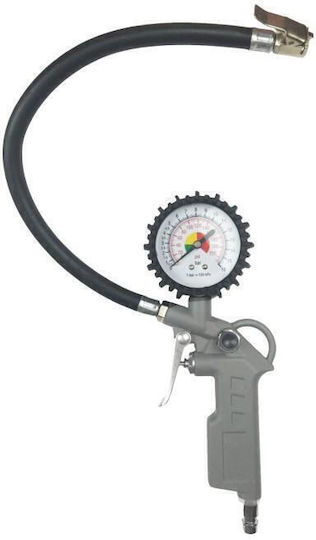 Awtools Tire Inflation Gun Pressure Gauge Ty-10