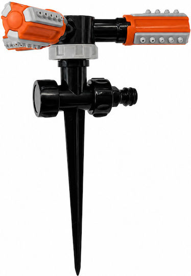 Surface Irrigation Nozzle with Maximum Spray Angle 360° Black