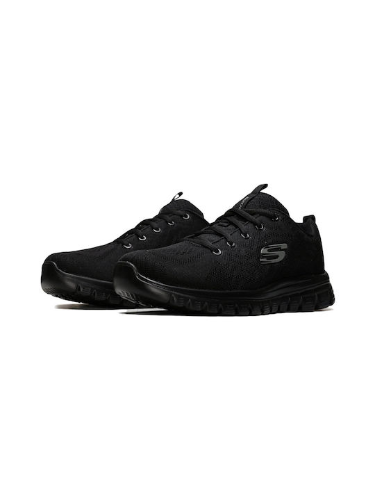 Graceful Get Connected Sport Shoes Running Black