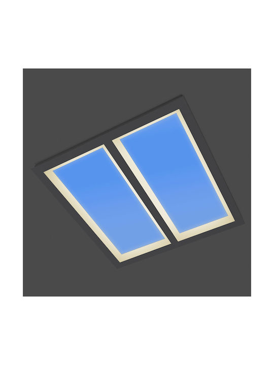 Skylight Full Spectrum 632*632*40mm 100w Ra95 150lm/w Cct 230v