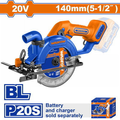Wadfow WLWP5630 Fără perii 20V Solo cu sistem de aspirare