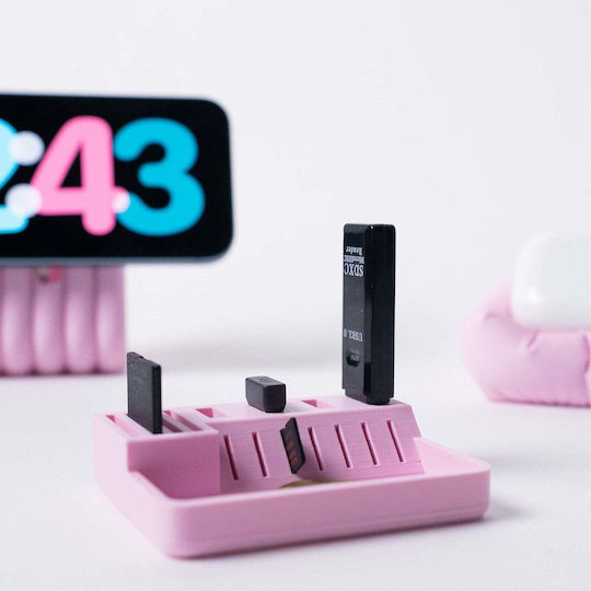 Matte Pink Desk 3 Combo