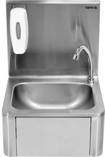Yato Single Scullery Sink with Foot Valve YG-10010 40x33x57cm