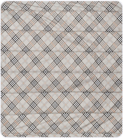 Завивка Еднолицева с Пълнеж Микрофибър 150x210см Бежова 150 GSM