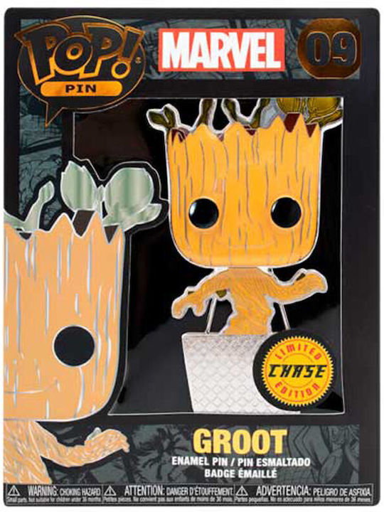Funko Pop! Pin Marvel: Guardians of the Galaxy - Groot 09 Chase Funko Pop! Pin Marvel: Guardians of the Galaxy - Groot 09 Chase