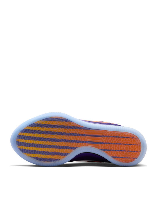 Book 2 "Sunburst" Low Basketball Shoes Court Purple / Platinum Violet / Black / Sail