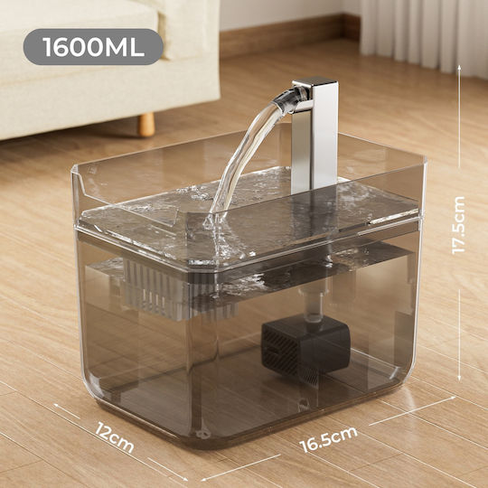 Pet's Choice Ersatzfilter für Katze 1,25 l in Grau Farbe