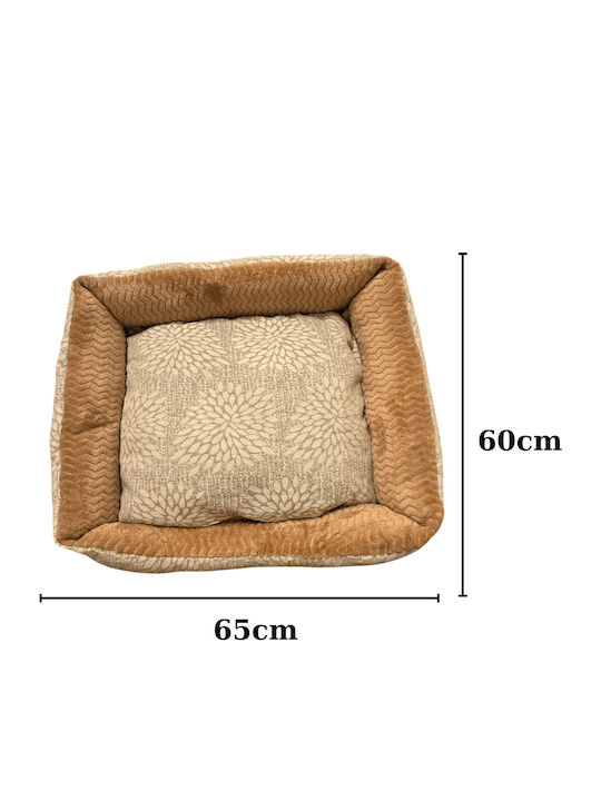 Pet's Choice Hundebett Braun 70x60cm