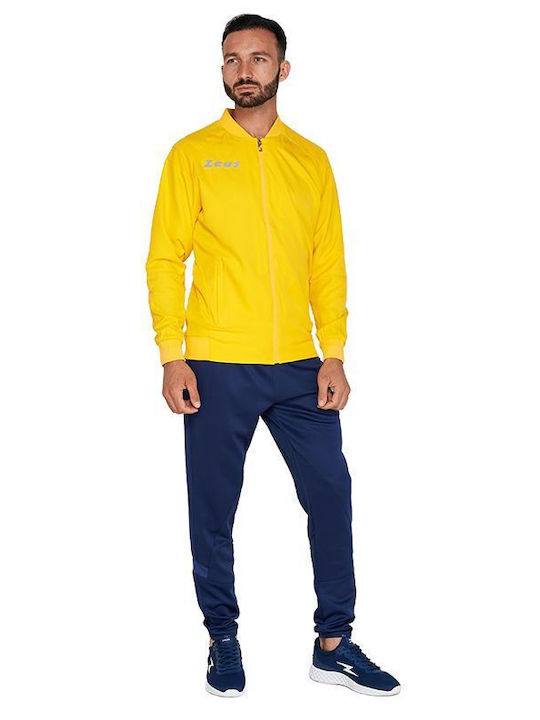 Herren Sweatshirt Mit Kapuze Gelb