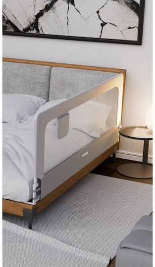 Tulano Foldable Bed Rail Guard from Metal in Grey Colour 77x26x7cm