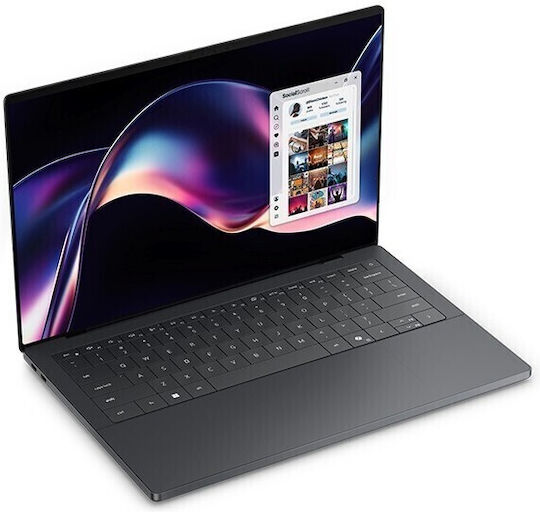 Dell XPS 14 DA14260 14" OLED Touchscreen 120Hz (Ultra 7-358H/32GB/1TB SSD/W11 Pro) Graphite (International English Keyboard)