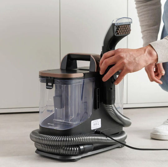 Taurus SPCL602 Wet-Dry Vacuum 600W with Plastic Container 1.3lt Black