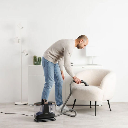 Taurus SPCL602 Wet-Dry Vacuum 600W with Plastic Container 1.3lt Black