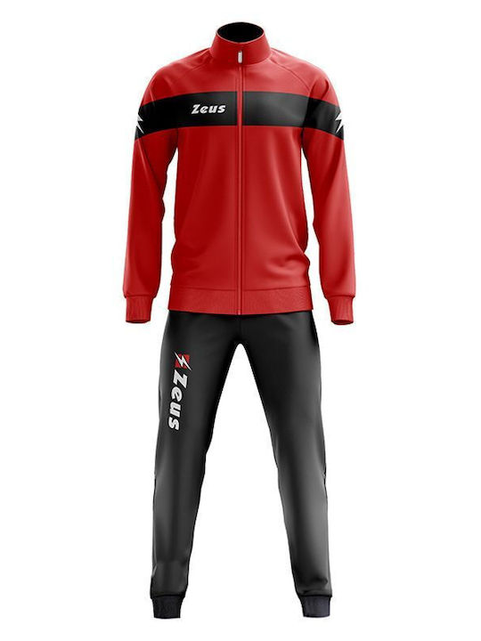 Комплект анцуг Лъскав Black/red