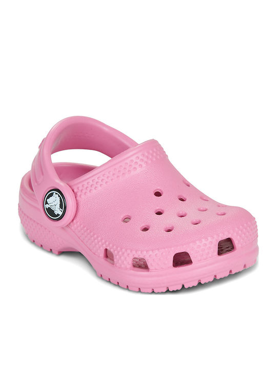 Crocs Classic Clog T Σαμπό Ροζ