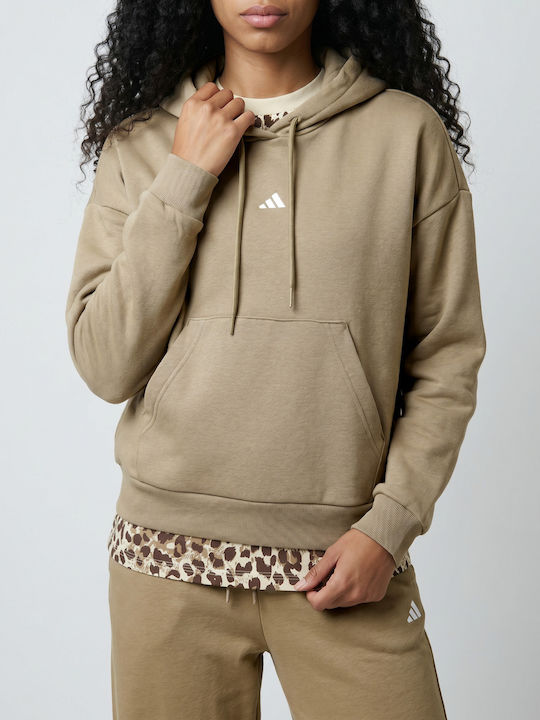 Essentials Women's Hooded Sweatshirt Brown