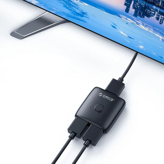 Orico As2-a1 Hdmi Adapter Bi-directional Splitter Black 6942227180681