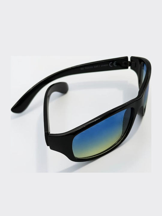 Dasoon Vision Unisex Sunglasses With Light Blue Frame And Light Blue Lens 2478329