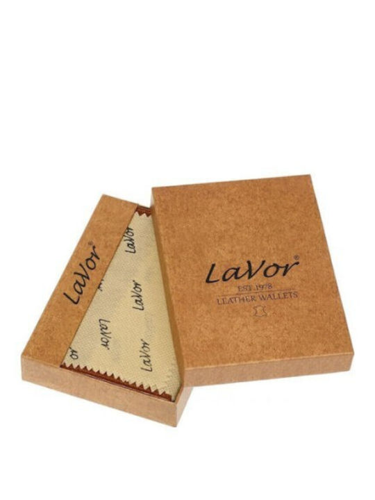Lavor Δερμάτινο Ανδρικό Πορτοφόλι με RFID Καφέ Lavor Δερμάτινο Ανδρικό Πορτοφόλι με RFID Καφέ