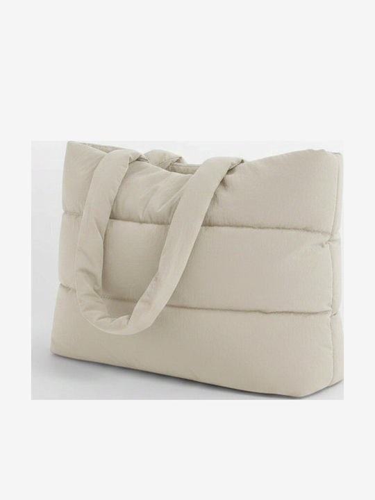 Τσάντα Tote Καπιτονέ Bg701 Bagbase Natural Stone