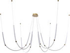 Eurolamp LED Висящо Тавно Осветително Тяло Бяло 150x150x120см Eurolamp LED Висящо Тавно Осветително Тяло Бяло 150x150x120см