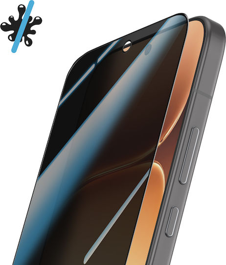 Avizar Anti-spy Screen Protector Honor 600 600 Pro In Tempered Glass Transparent Black