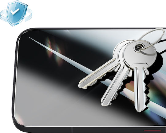 Avizar Anti-Spy Displayschutzfolie Poco X8 Pro 9h Gehärtetes Glas 2.5d Transparent Schwarz