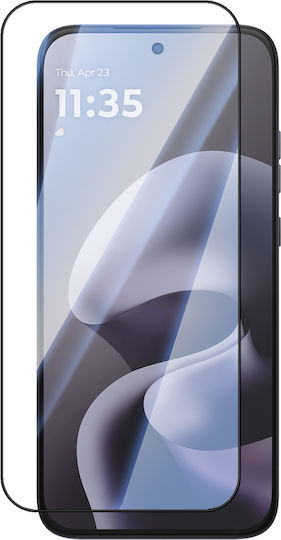 Avizar Screen Protector Motorola Moto G67 G77 G87 Tempered Glass Black Transparent