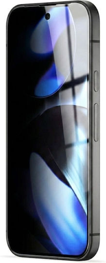 3mk Pack 2 Tempered Glass Google Pixel 9 Pro Privacy Transparent Black