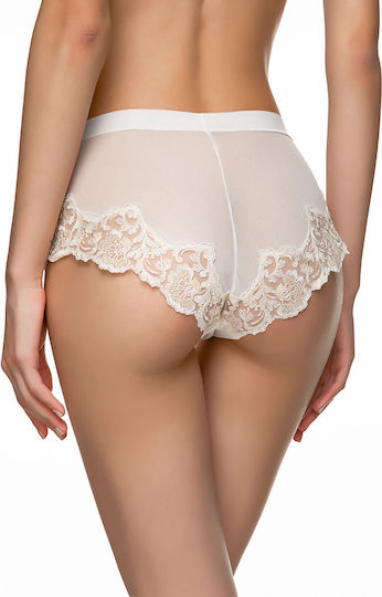 Miss Rosy Bridal Lingerie Set Tulle Lace 833-3264-1 Ivory
