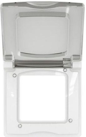 Waterproof Frame Niloe Np 1 Position White Np116wh Legrand Np116wh