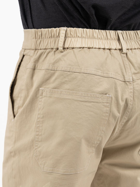 Chino Trousers in Regular Fit Beige