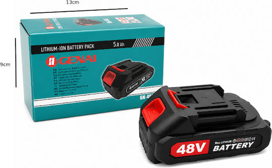 Li-Ion Werkzeugbatterie 48V mit Batteriekapazität 5Ah