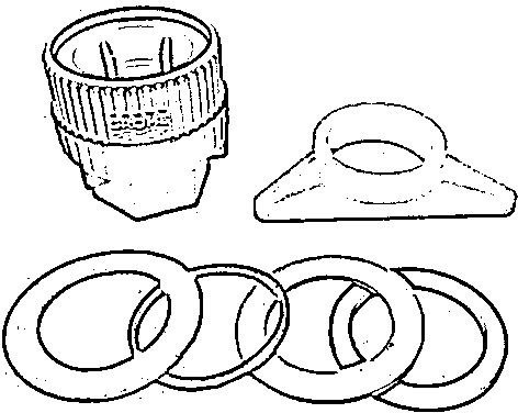 Ersatzset Halterung 48477 Grohe