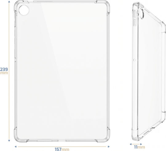 Avizar Case Tempered Glass Lenovo Tab 10.1 2025 Shockproof 360 Transparent