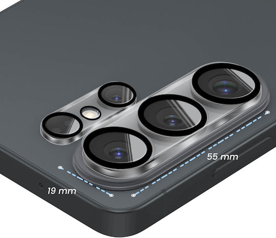 Avizar Camera Lens Protector Galaxy S26 Ultra Monoblock Glass Black Transparent