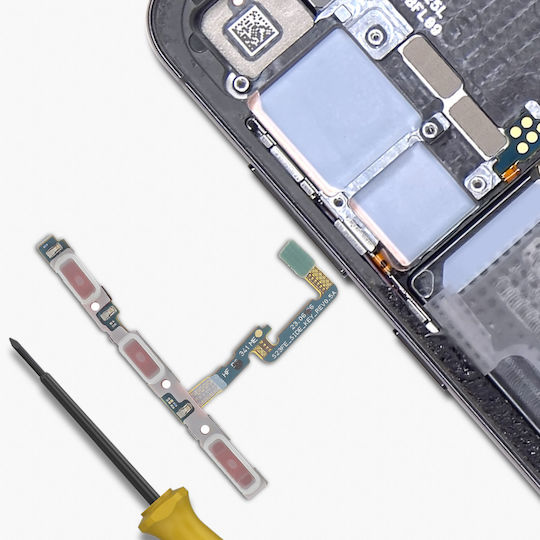 Samsung Replacement Power Volume Flex Cable Galaxy S23 Fe Service Pack Multicolor