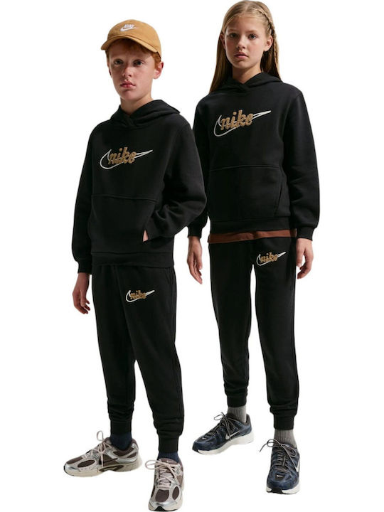 Kids Sweatpants Black Sportswear Club