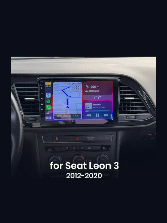 Seat Leon 2014 Android Мултимедия Carplay Androidauto GPS Вграден Wi-Fi Bluetooth SH72