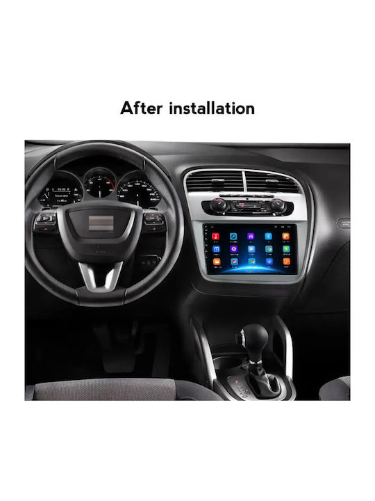 Seat Leon 2008 Android Мултимедия Carplay Androidauto GPS Вграден Wi-Fi Bluetooth SH56