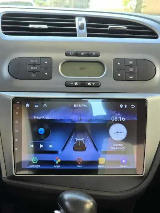 Seat Leon 2011 Android Мултимедия Carplay Androidauto GPS Вграден Wi-Fi Bluetooth Sh59