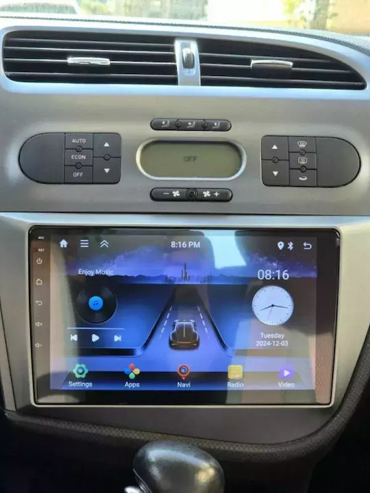 Seat Leon 2005 Android Мултимедийна Екран Автомобилен GPS Вграден Wi-Fi Bluetooth Sh53