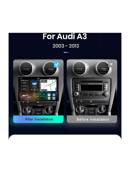 Audi A3 2006 Android Multimedia Carplay Androidauto Gps Wi-fi Bluetooth Sη33